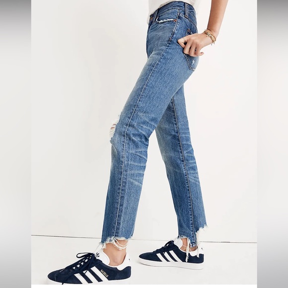 Madewell The Perfect Summer Jean: Destructed Edition Size 25 - Picture 2 of 10